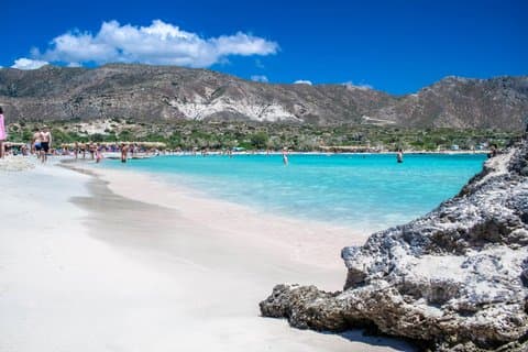 Från Chania privat tur till Elafonissi Beach och Agia Sofia Cave