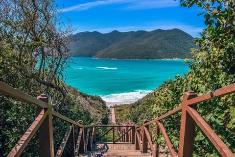 Arraial do Cabo Tour ab Rio mit Mittagessen und Abholung