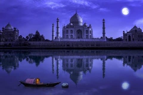 Taj Mahal Full Moonlight Tour - Special Night tour