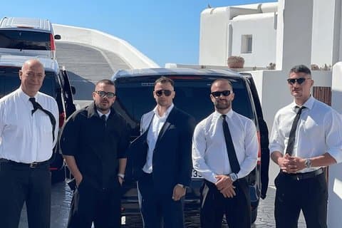 Chauffeur privé Mykonos avec options horaires flexibles