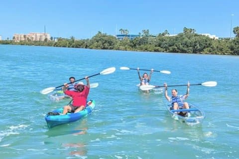 Clear Kayak Adventure on Clearwater Beach