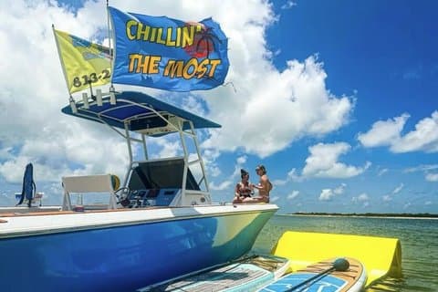 2 timmars privat båt Charter på Clearwater Beach
