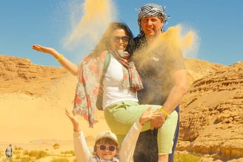 Sharm El Sheikh ATV Desert Safari with Echo Point & Bedouin Tea