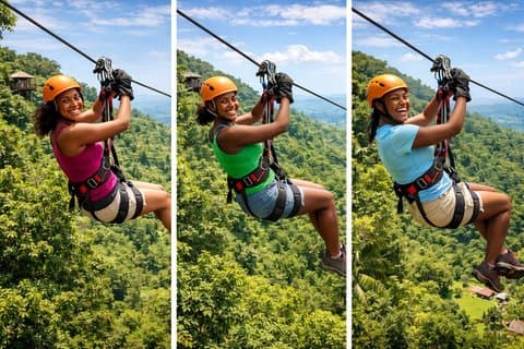 Jhoraji Zip Line Canopy Adventure from Punta Cana