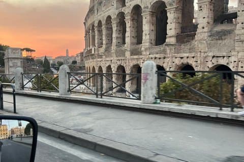 Privé Rome Golf winkelwagen Tour met hoogtepunten en verborgen juweeltjes