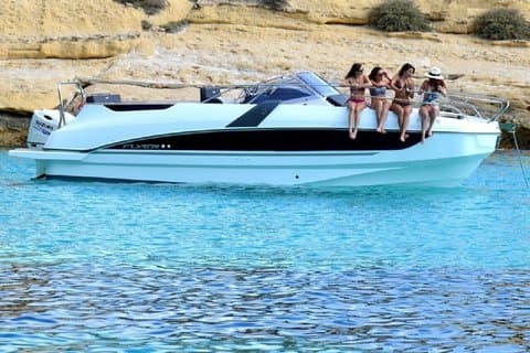 Valencia Privater Motorbootverleih mit Getränken