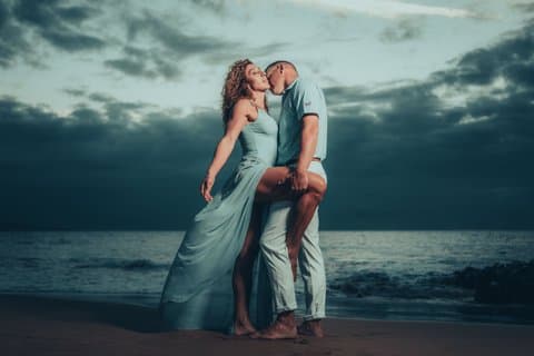 Une séance de photos romantique pour 2 à Maui
