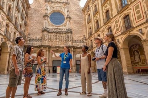 Barcelona Montserrat guidet tur med museum inngang