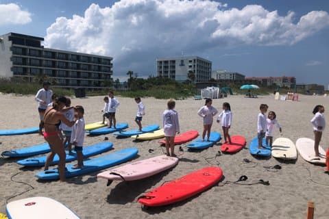 2 heures de cours de surf à Cocoa Beach