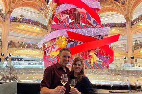 Paris : Galeries Lafayette Dégustation de vins Français avec Sommelier