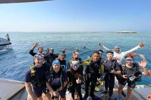 Excursion d'introduction à la plongée et au snorkeling d'une journée sur la mer Rouge