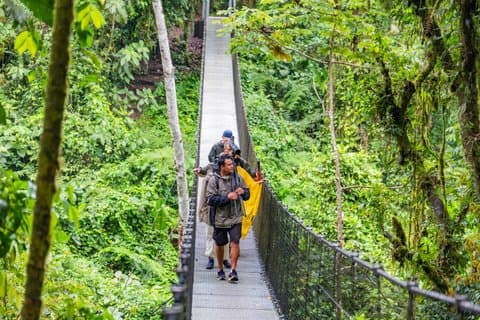Ponte Suspensa e Trilhas Puma Trek