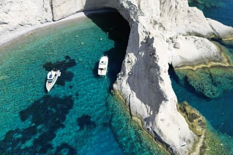 Croisière quotidienne privée sur De Antonio 36 Paros à Antiparos