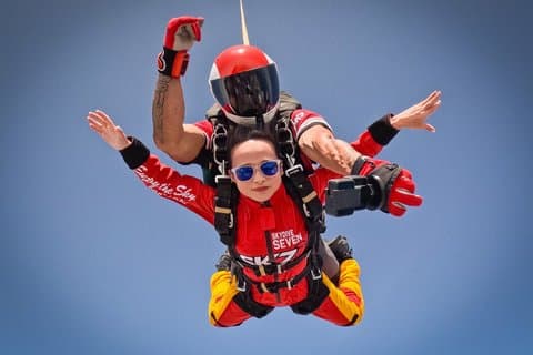 アルガルヴェ・タンデム・スカイダイブ15.000フィート (5000m)