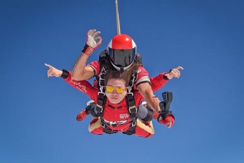 アルガルヴェ・タンデム・スカイダイブ(3500m)