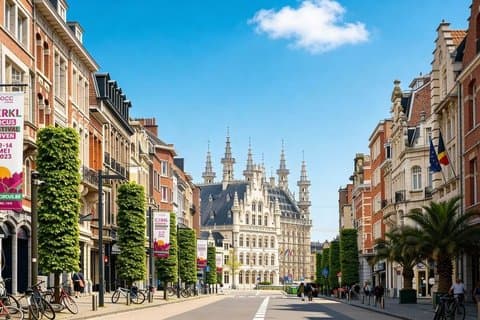 Hello Leuven: Private 2 - Intro-timers byvandring med lokalguide