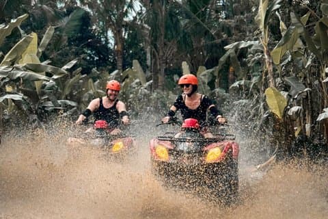 Ubud ATV Quad Bike, piscina Cretya e avventura di Rafting