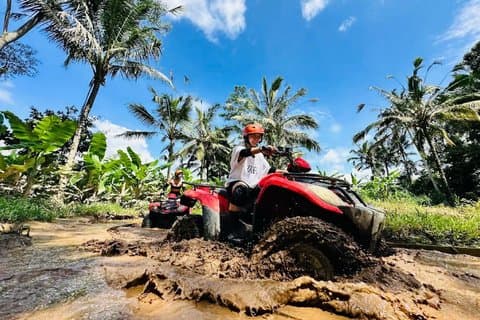 Ubud Gorilla Cave Track VTT et cascade Tour avec repas