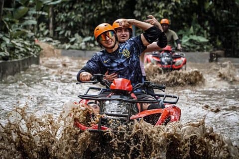 Ubud ATV Quad Bike, Zipline en Cretya zwembad