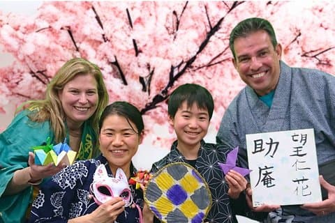Tokyo Private Family Workshop : Einen Japanischen Freund, Mama & Sohn