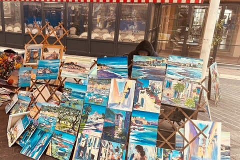 Cannes Express Promenade dans la vieille ville et vue sur la Riviera en train