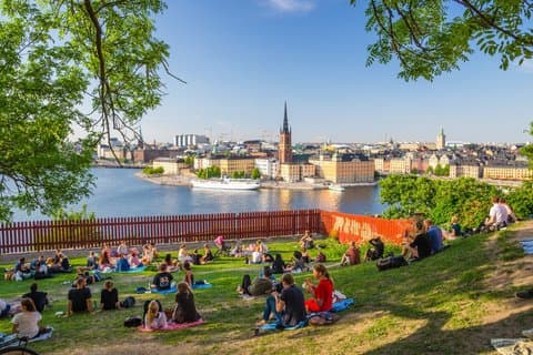 Private Landtour : Stockholm Geführte Fahrradtour vom Hafen