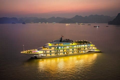 Ha Long Bay e Lan Ha Bay 3D2N ou 2D1N com um cruzeiro de luxo