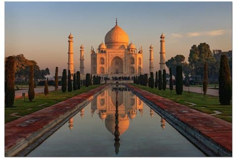 Private Sunrise Taj Mahal og Agra Fort Tour fra Delhi med bil