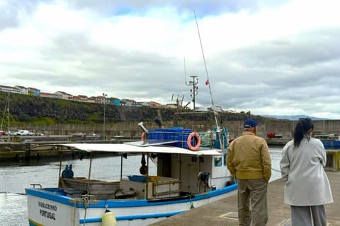 São Miguel From the Market to the Harbour in Rabo de Peixe