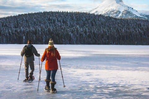 Schneeschuhwandern in Levi