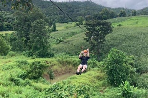 Pai Zipline Adventure 16 ou 22 Plateforme Canopy Tour
