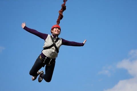 Rishikesh Bungee experiência de salto