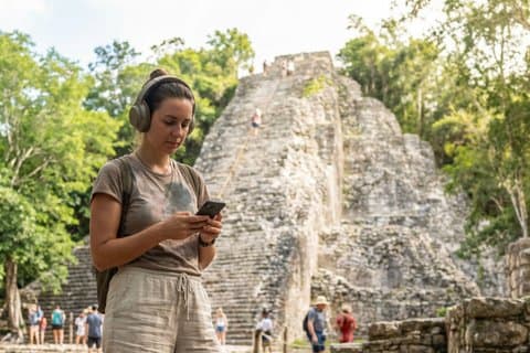 Coba Ruins Selbstgeführte Wanderung mit Audioguide