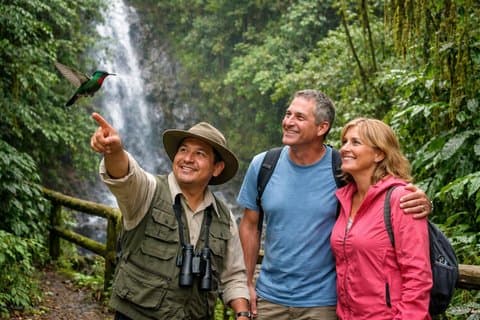 Excursión privada de un día a Mindo : Colibríes, Cascadas, Selva ...