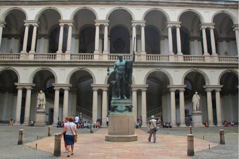 Billet til Milano Brera Art Gallery med lydguide