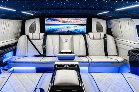 Transporte privado en minivan
