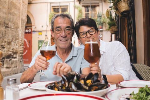Tour culturale privato a piedi della birra nella città vecchia di Praga