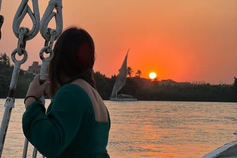Luxury Romantic Nile Sunset Dinner in Cairo - Felucca Moments