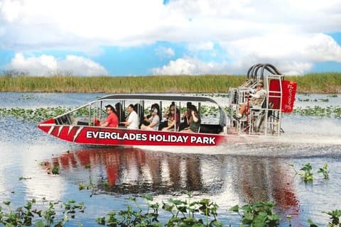 Everglades VIP Airboat Tour med transport ingår