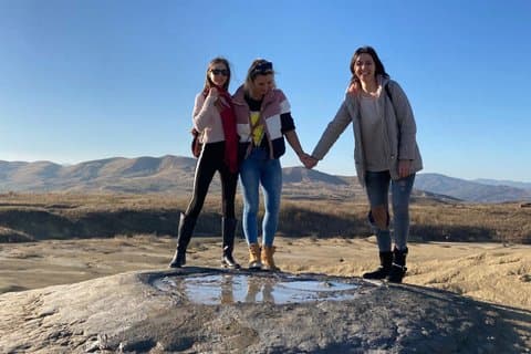 Mud Volcanoes and Dealu Mare Wine Tasting Late Start 1 Day Trip