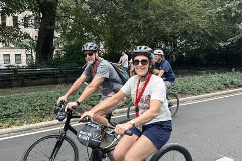 Central Park cykeltur med film steder