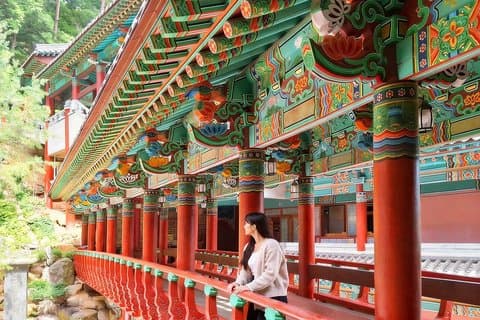 Danyang Tour till Guinsa Temple & Dodamsambong Peaks & Ondal Cave