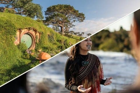 Hobbiton & Rotorua Excursion d'une journée en petit groupe inc Te Puia au départ d'Auckland