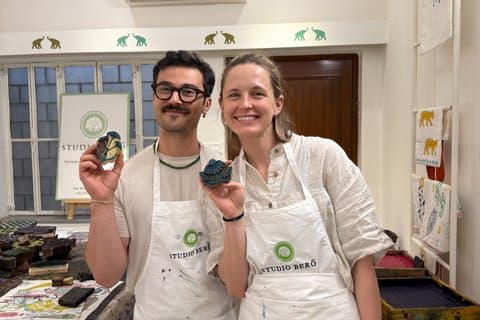 Block Carving and Block Printing Workshop