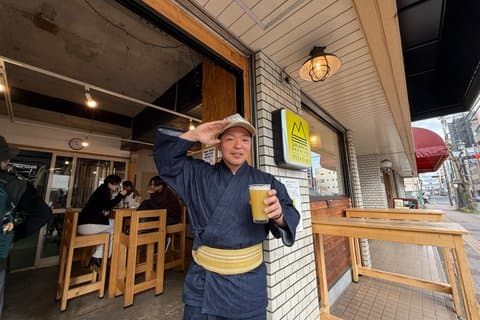 Lokale Craft Beer Tour mit dem Zug von Shinjuku mit Ex-JR Dirigent