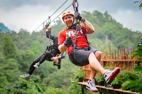 Koh Samui Tree Bridge Zipline and Jungle Cafe