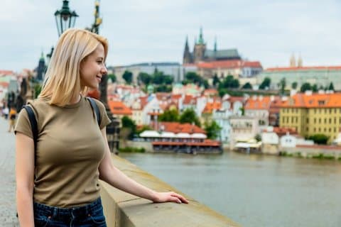Prag fra Berlin Dagstur med guide