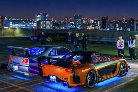 Tokyo : Daikoku PA JDM Fast & Furious Tokyo Drift