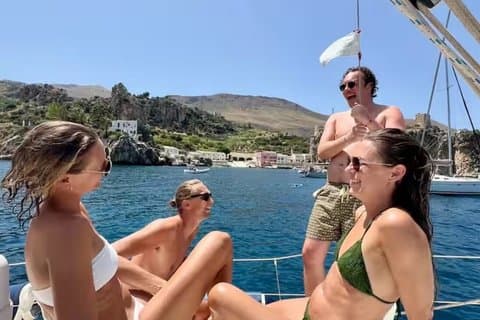 Croisière en voilier dans la réserve naturelle du Zingaro avec déjeuner