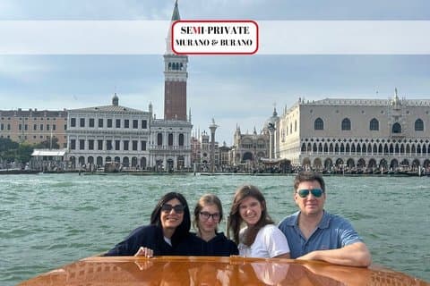 Semi-Private Murano & Burano Experience